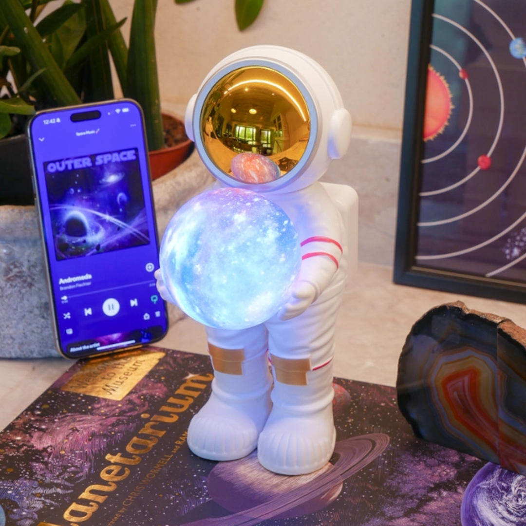 Space Sound Bluetooth-Lautsprecher und Stimmungslicht 'Astronaut'