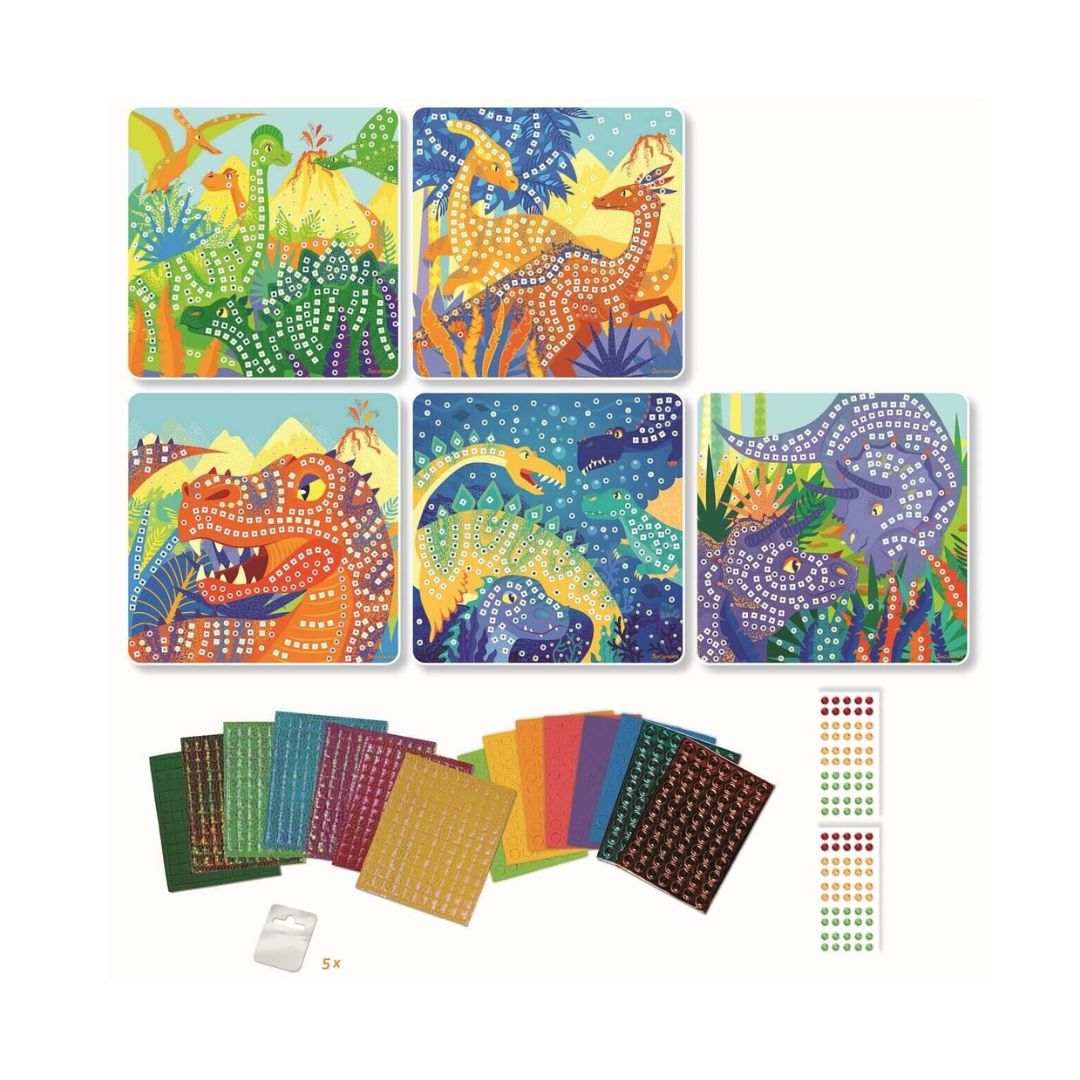 Stick & Fun Kinder Kreativset 'Mosaic Dinosaurier'