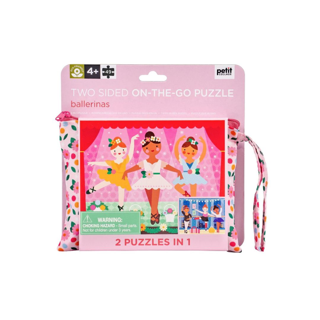 Two Sided Ballerina On-The-Go Puzzle