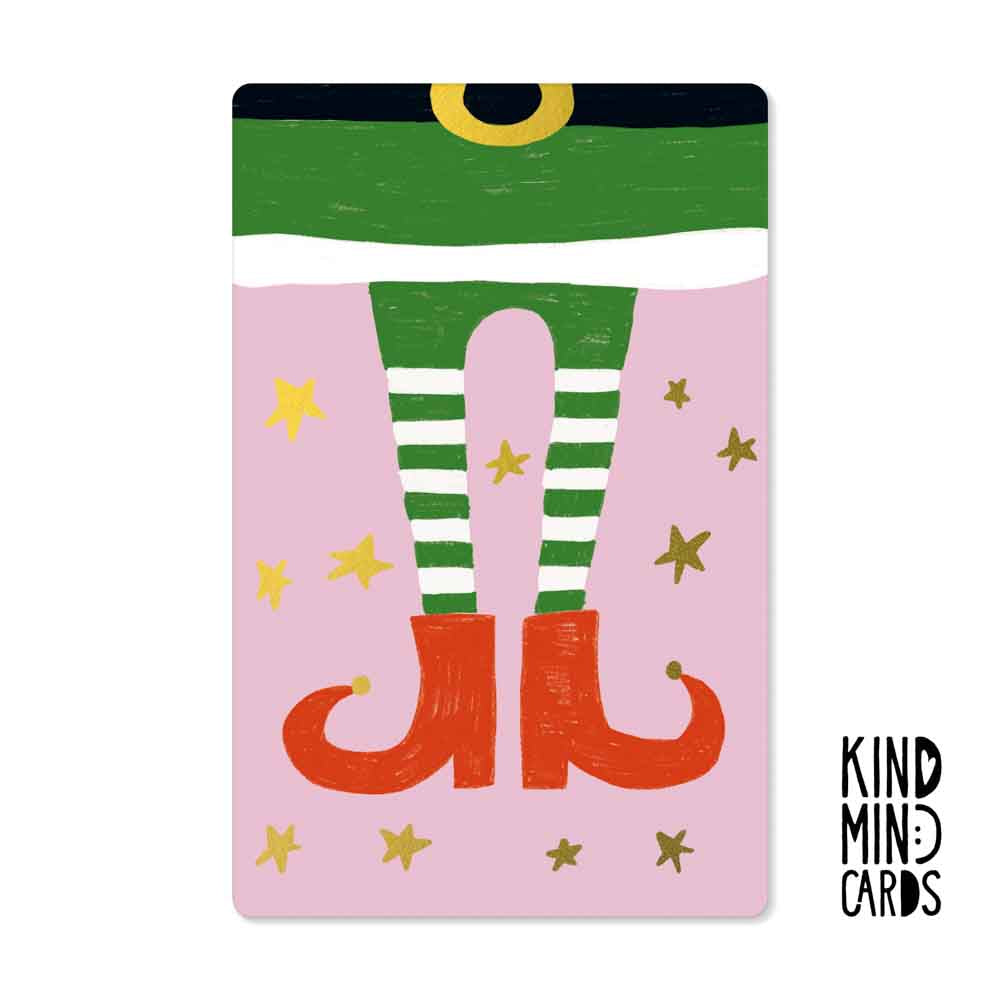 Postkarte Kind Mind 'Elf Shoes'