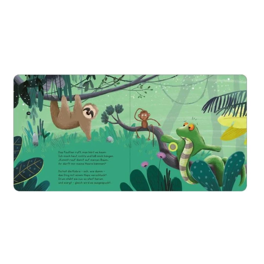 Kinderbuch 'Zahnputzparty im Dschungel'