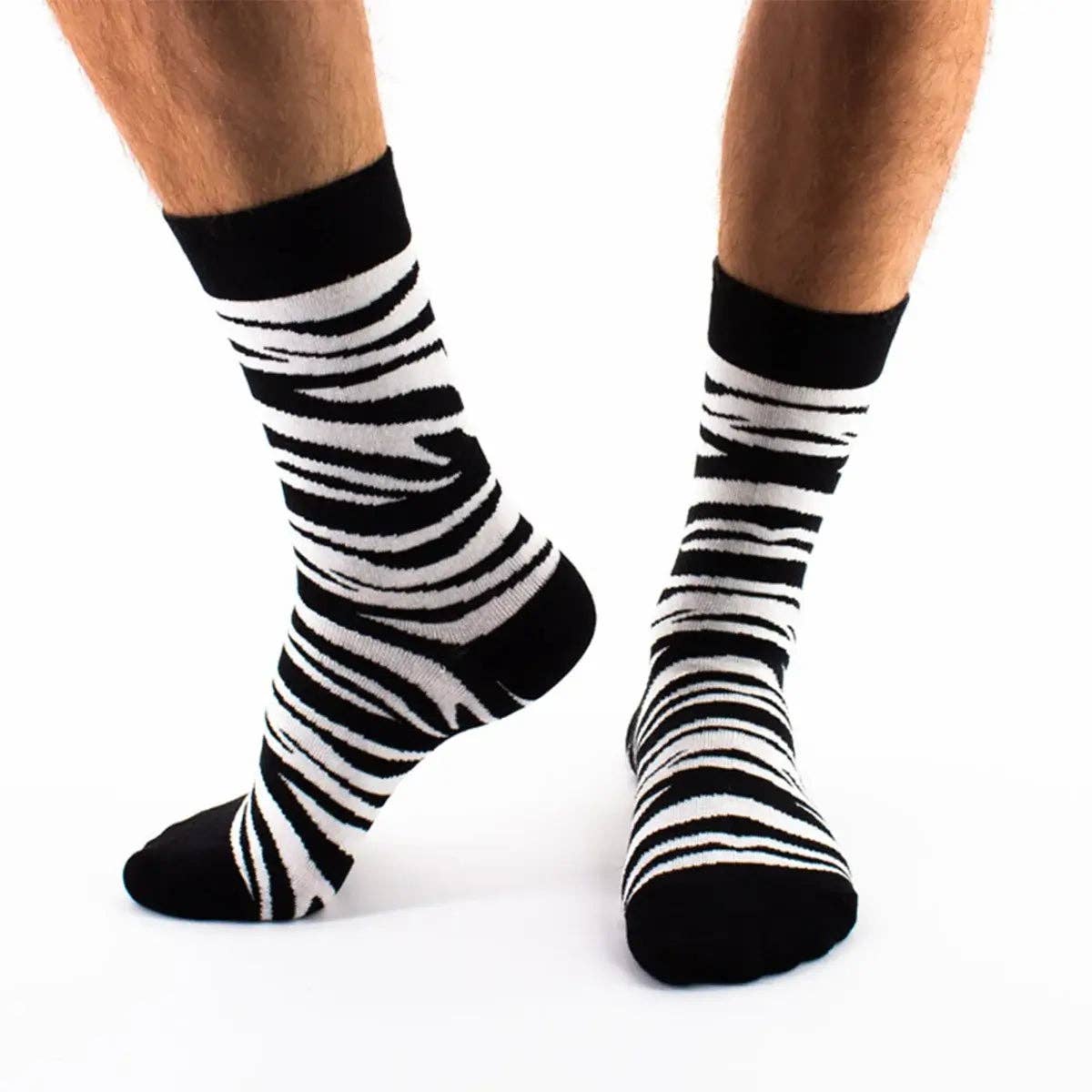Herren Zebra Socken