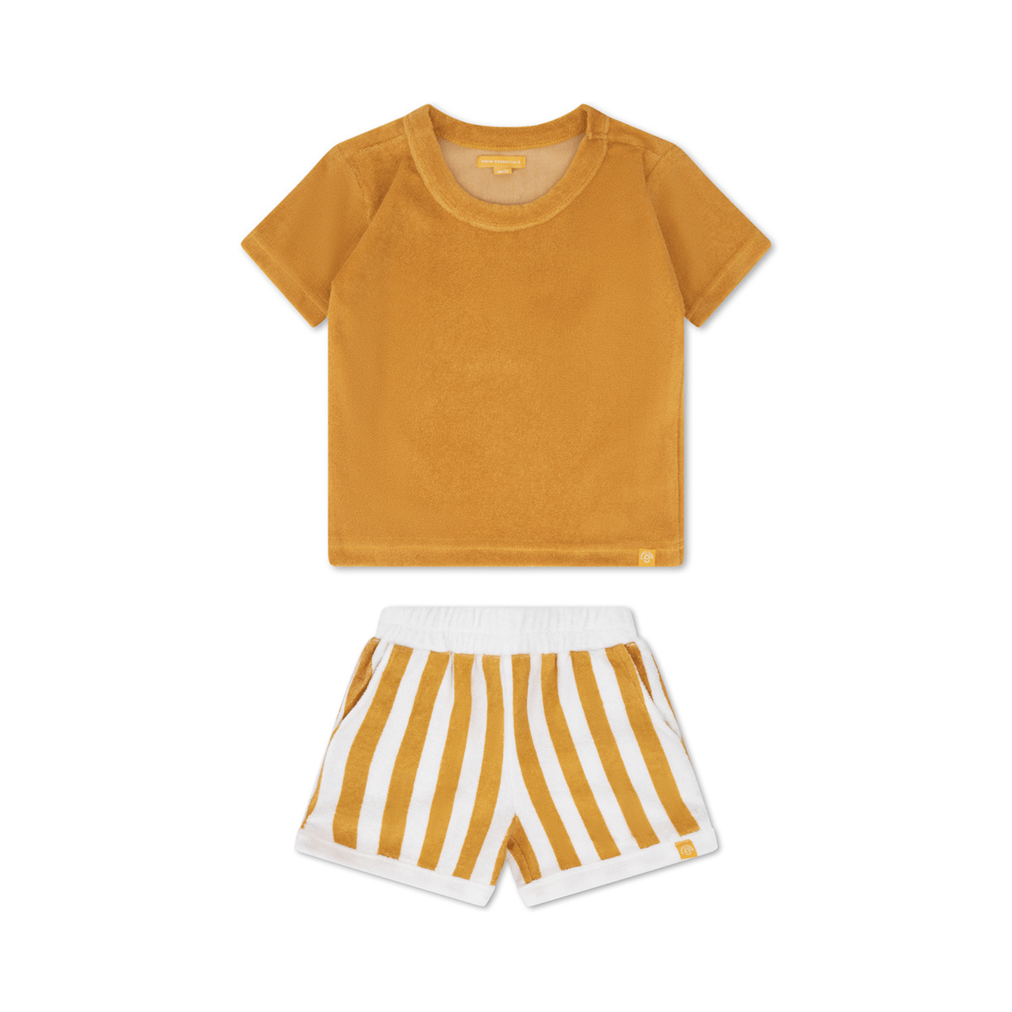 Sommer Set für Jungen gelb/weiß