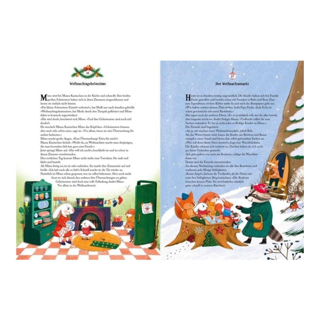 Adventskalenderbuch - 24 Tage Weihnachtszauber