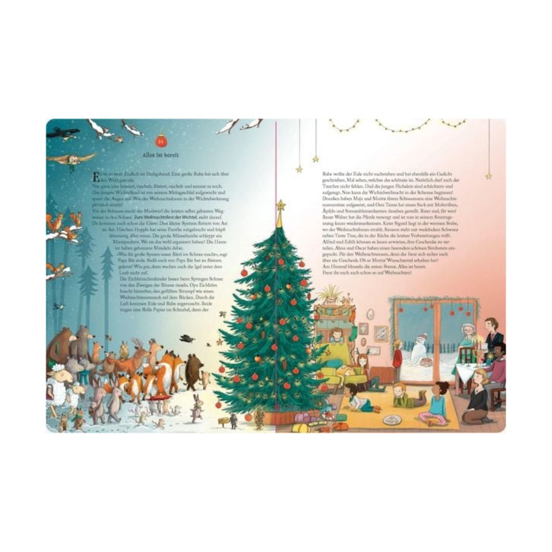 Adventskalenderbuch - 24 Tage Weihnachtszauber