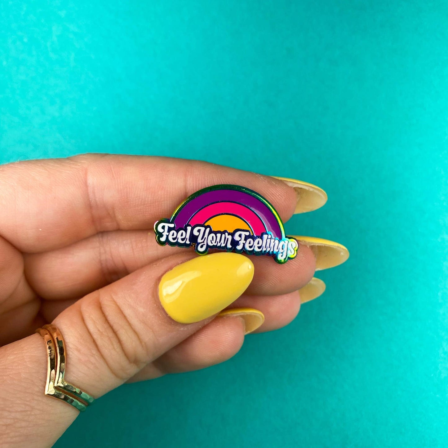 Feel your Feelings Pin