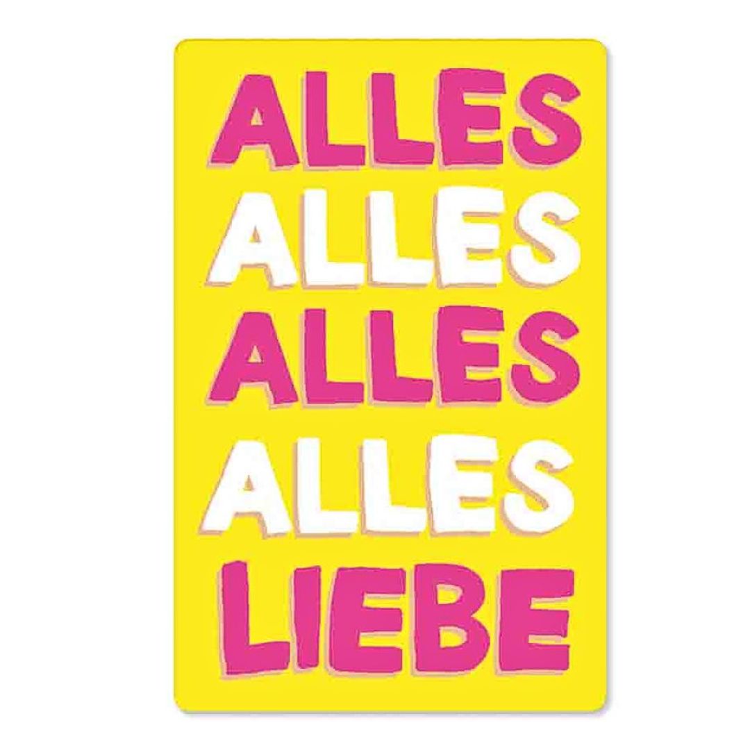 KIND MIND Karte | alles liebe