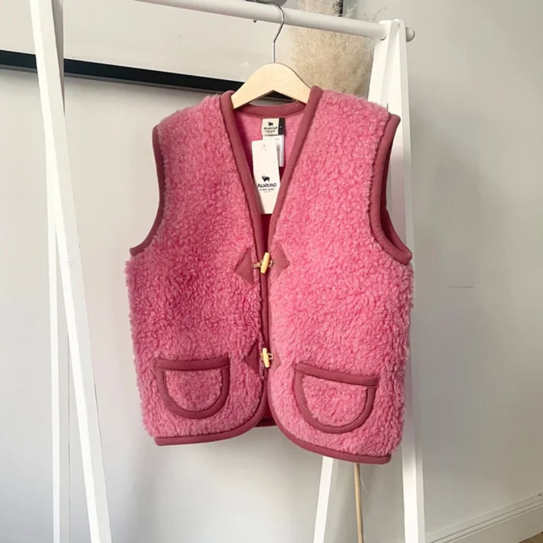Damen Weste 'Alpen' pink