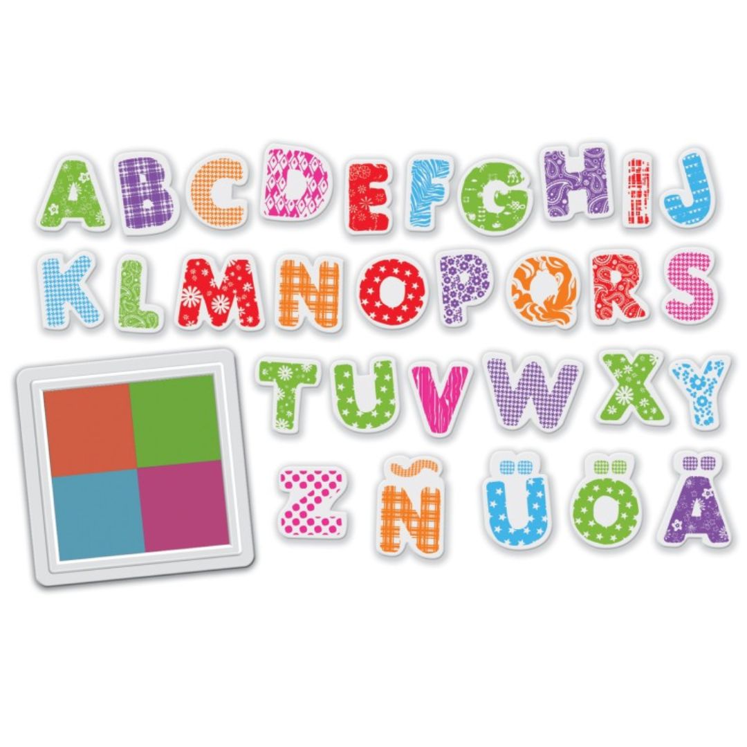 Stempel Set 'Alphabet Kasten'