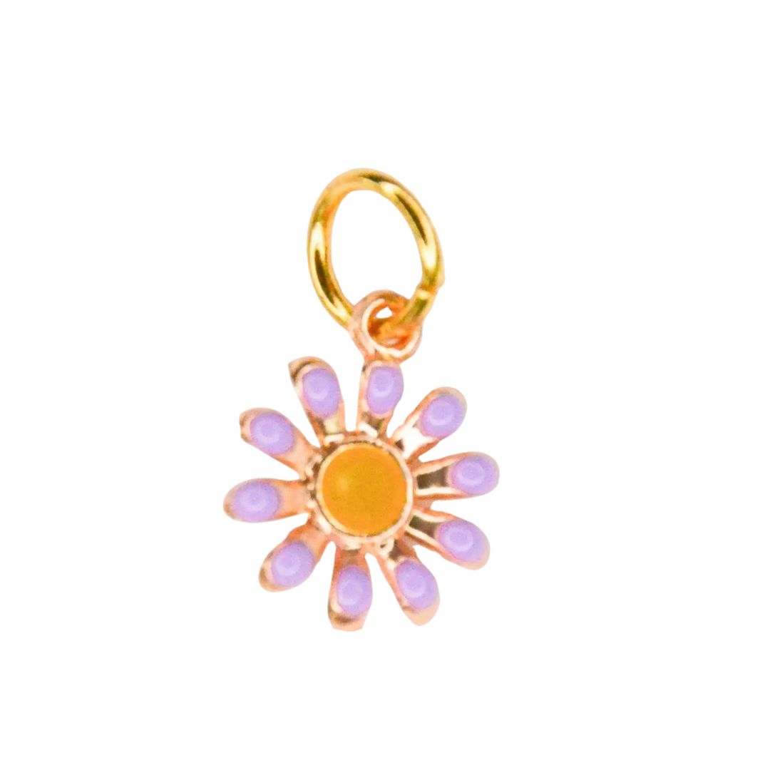Anhänger Blume lila
