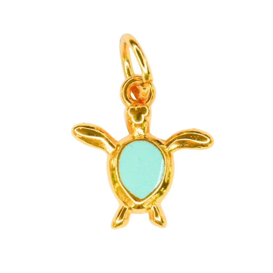 Anhänger Schildkröte türkis