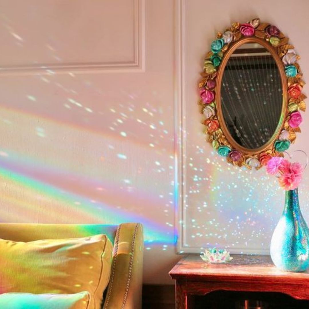 Suncatcher-Aufkleber 'Pilzmotiv' Regenbogenmacher