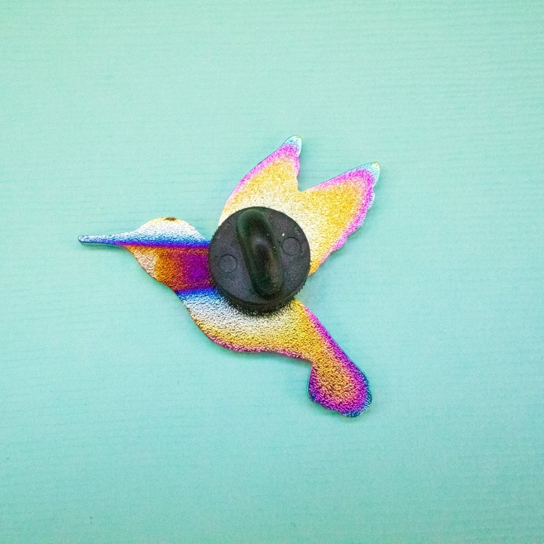 Anstecker 'Kolibri Pin' grün