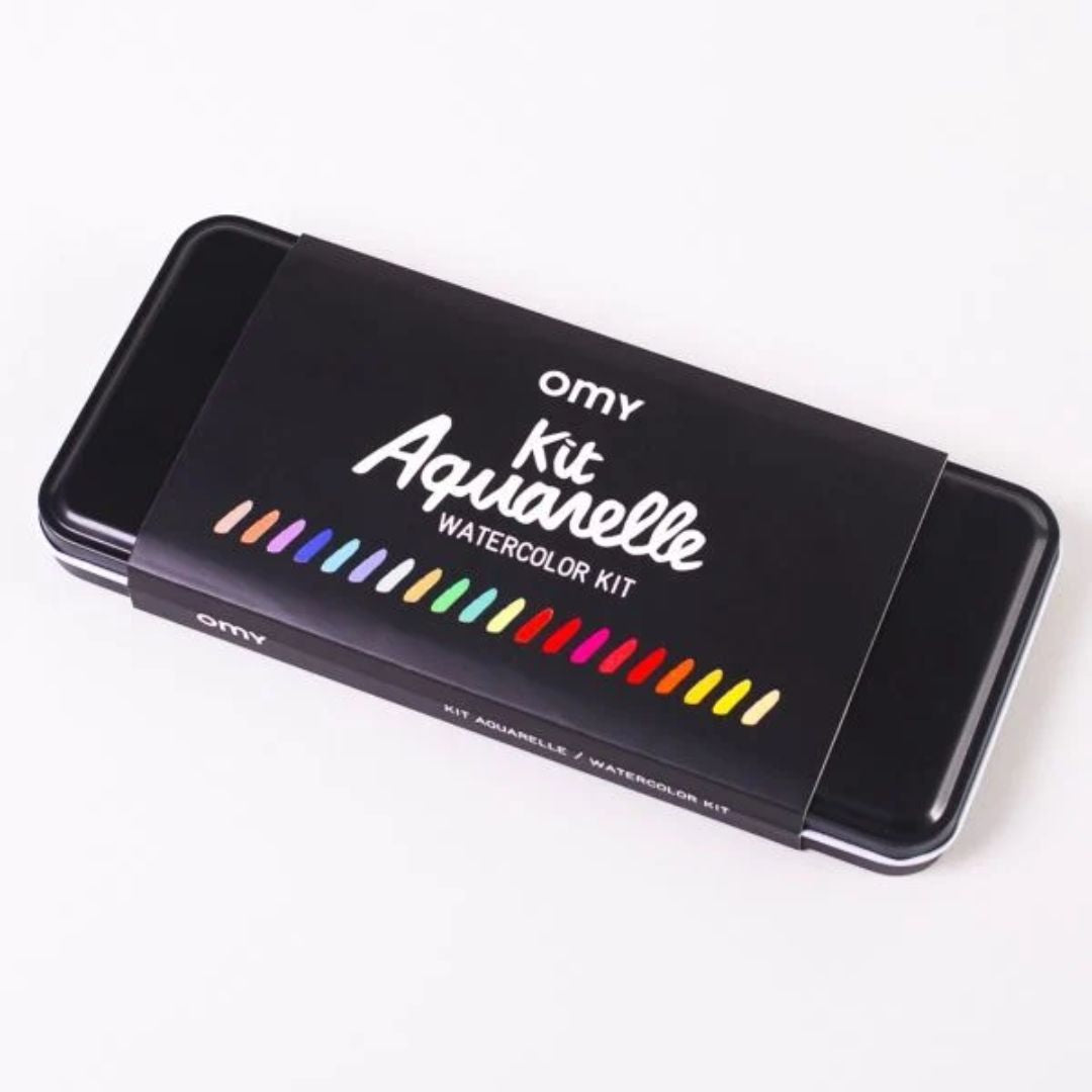 OMY Aquarell-Malbox 'Kit Aquarelle'