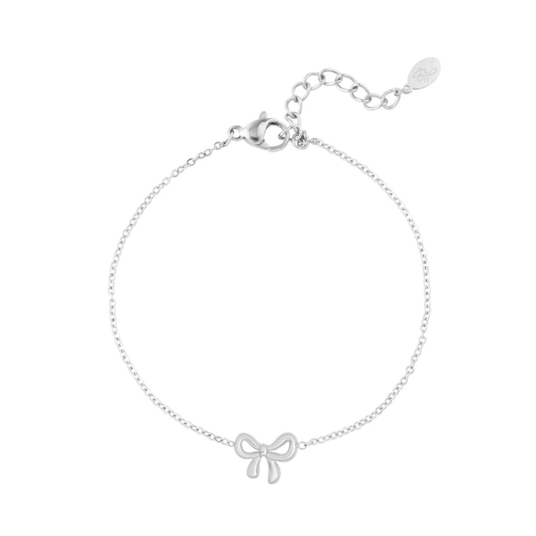 Damen Armband 'Schleife' silber