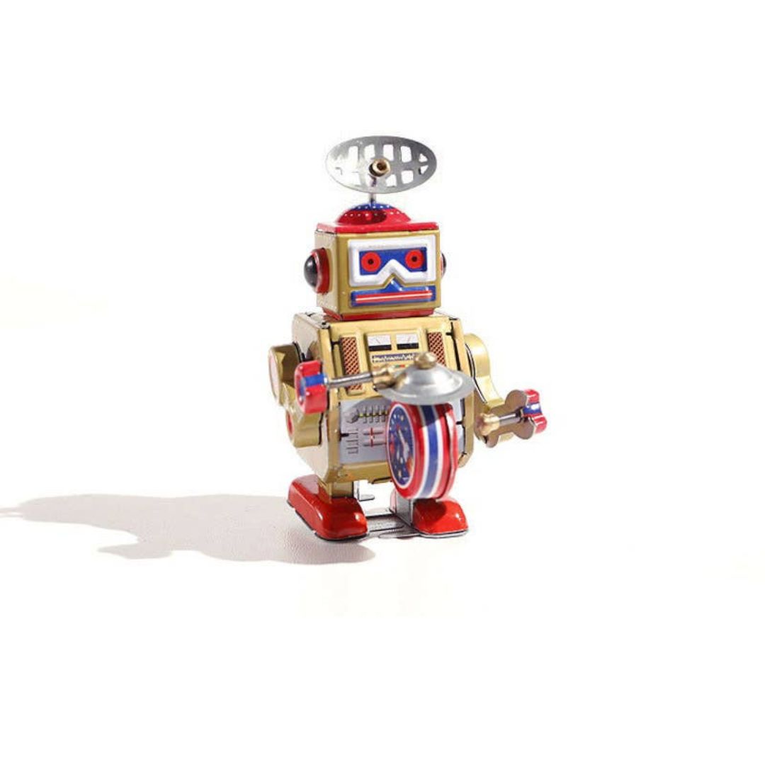Aufziehspielzeug Roboter 'Big Band'