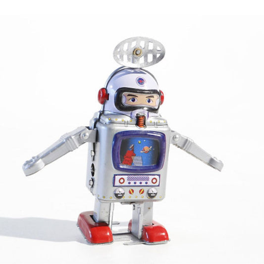 Aufziehspielzeug 'Roboter TV Astronaut'
