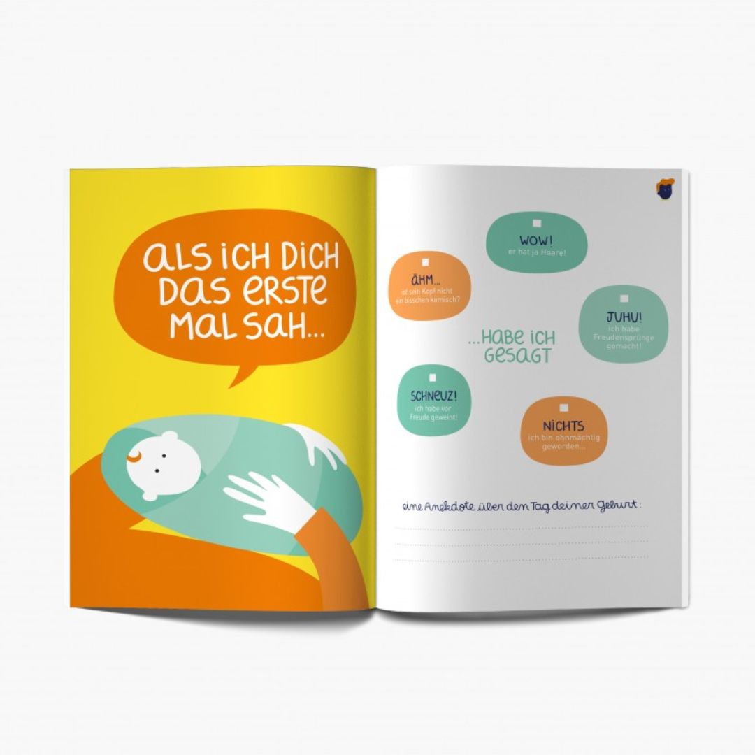 Ausfüllbuch: Wie der Vater so der Sohn Erinnerungsbuch
