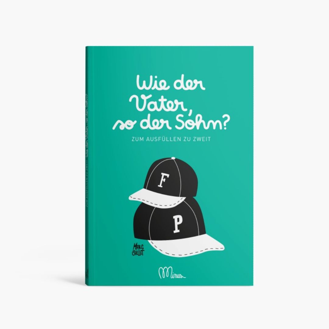 Ausfüllbuch: Wie der Vater so der Sohn Erinnerungsbuch