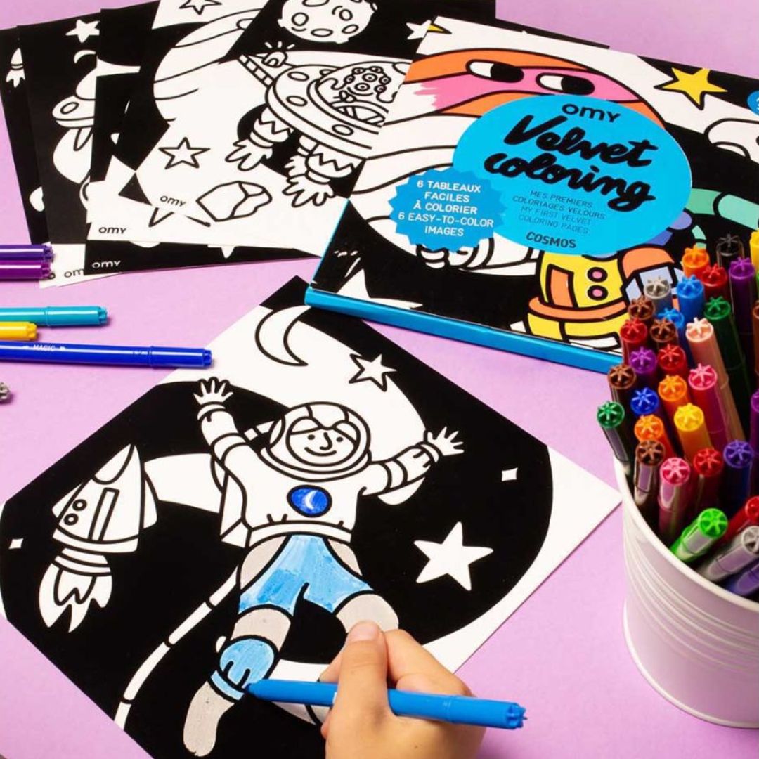 OMY VELVET COLORING 'KAWAI'