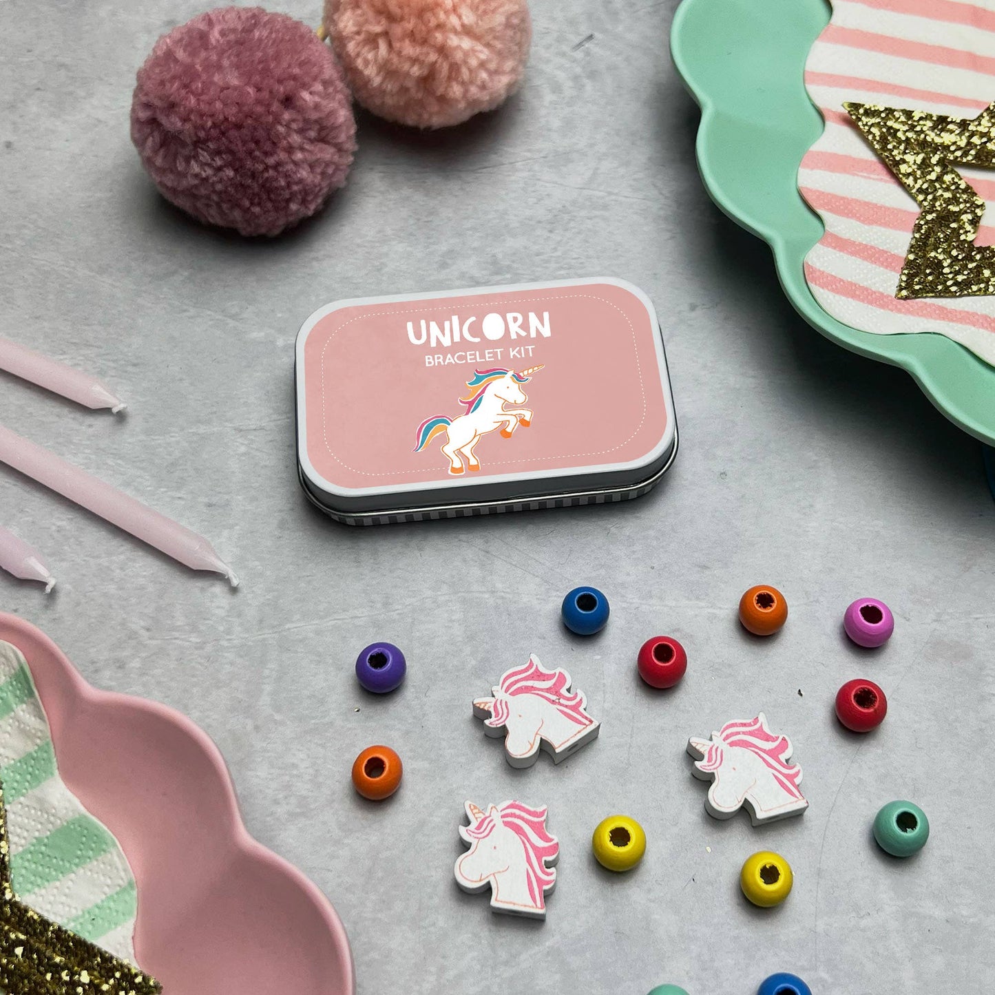 Einhorn-Armband-Geschenkset