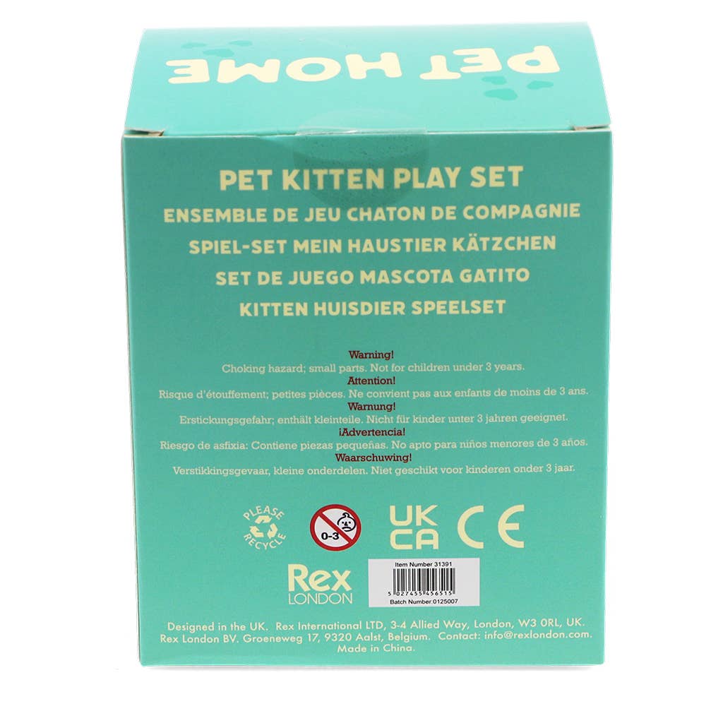 Kleines Haustier-Spielset - Kätzchen