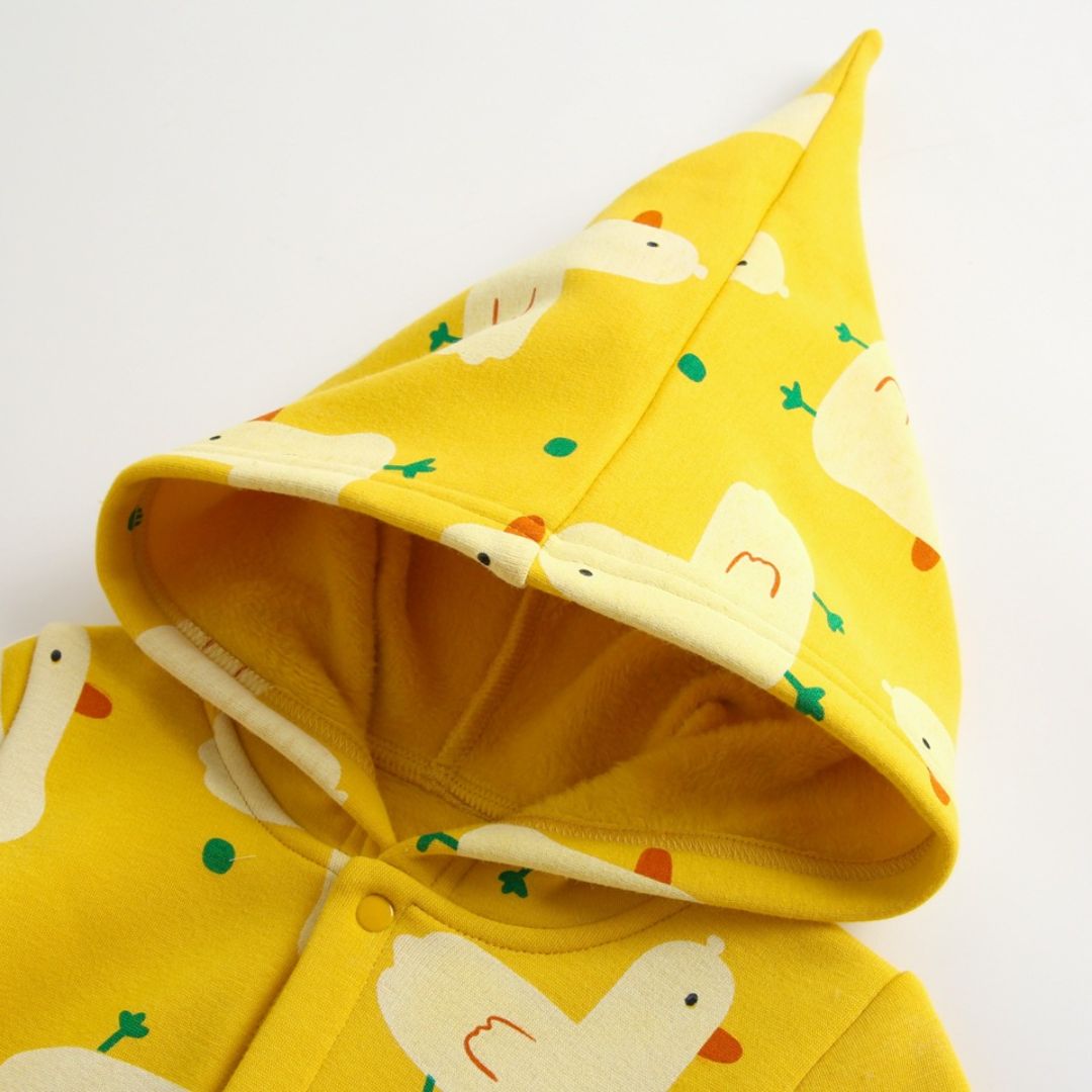 Baby Overall 'Ente gut alles gut' gelb