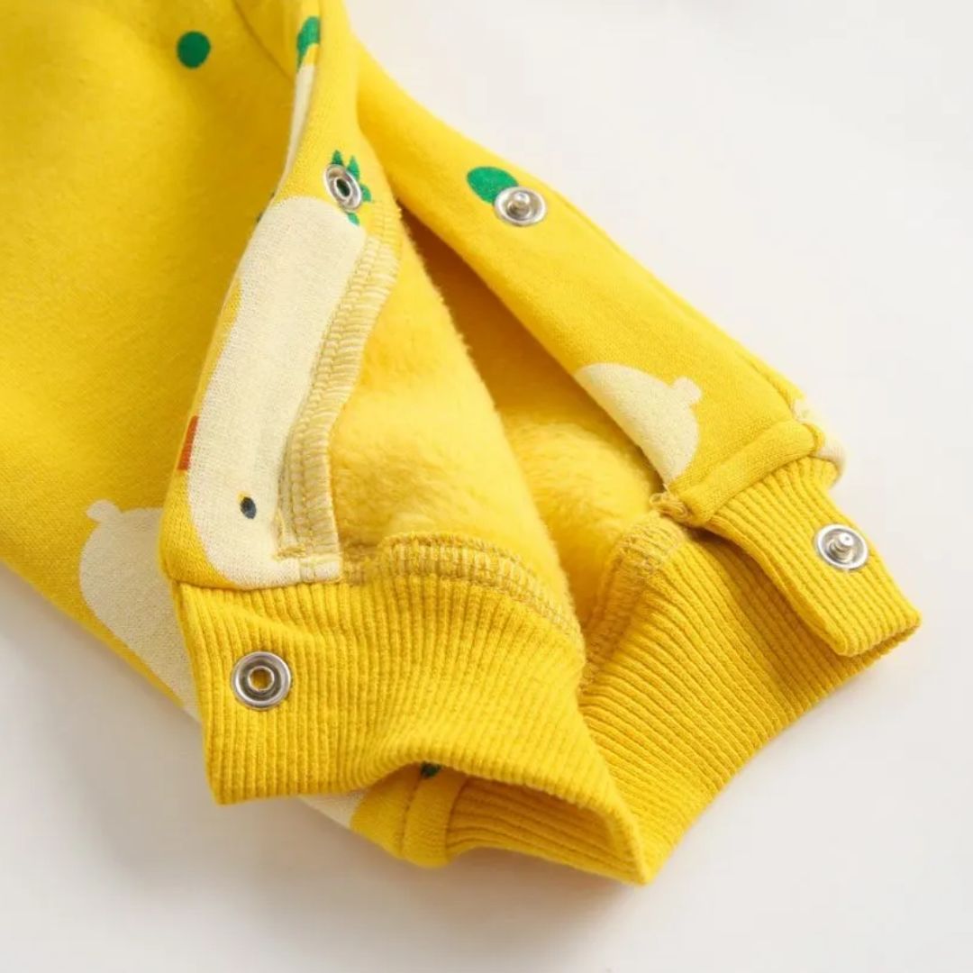 Baby Overall 'Ente gut alles gut' gelb