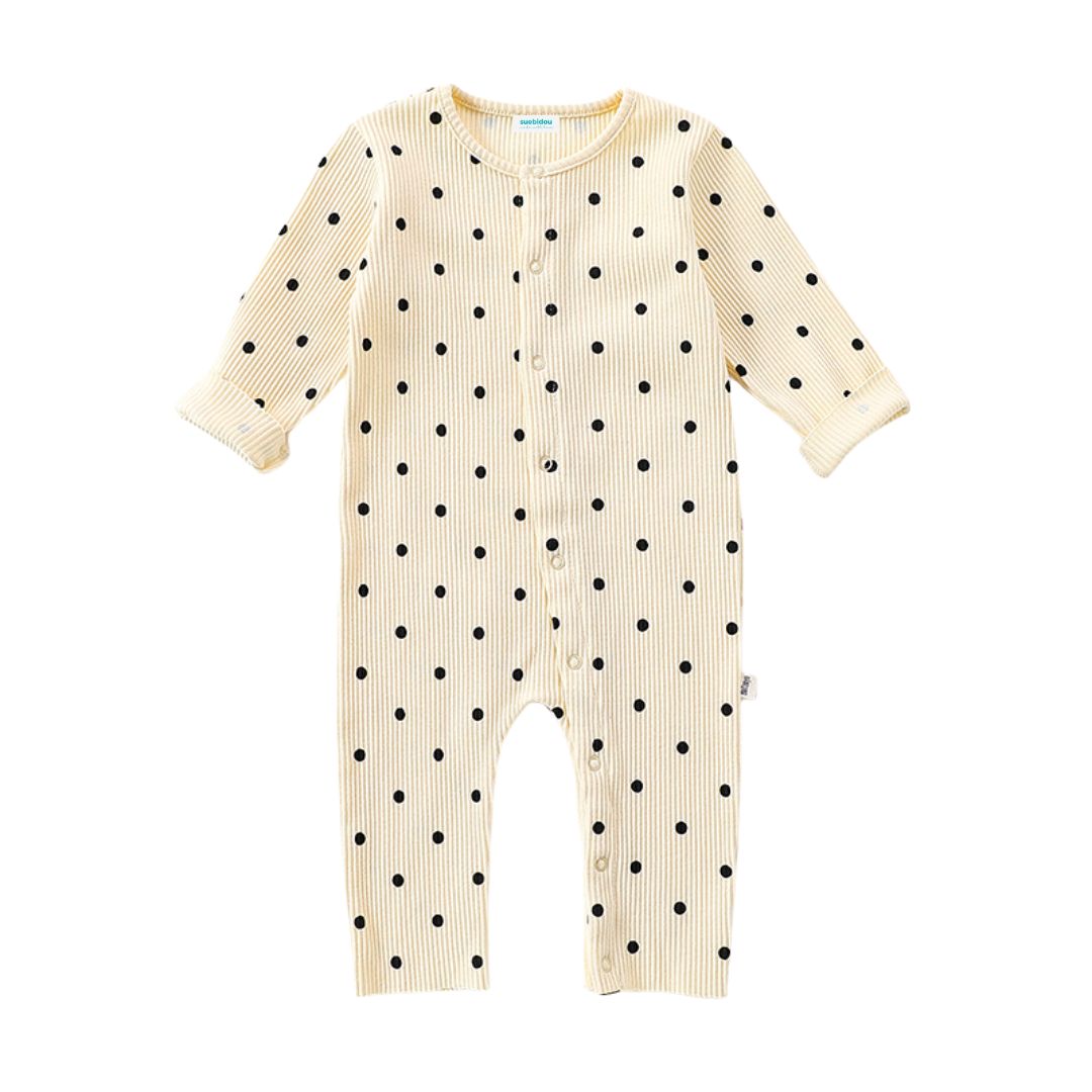 Baby Longsleeve Overall 'Dots'