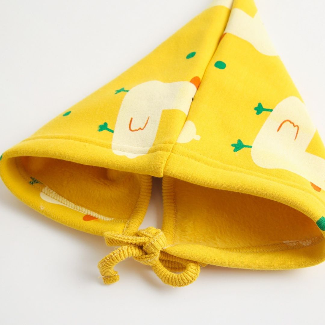 Overall Strampler gelb mit süßen Enten