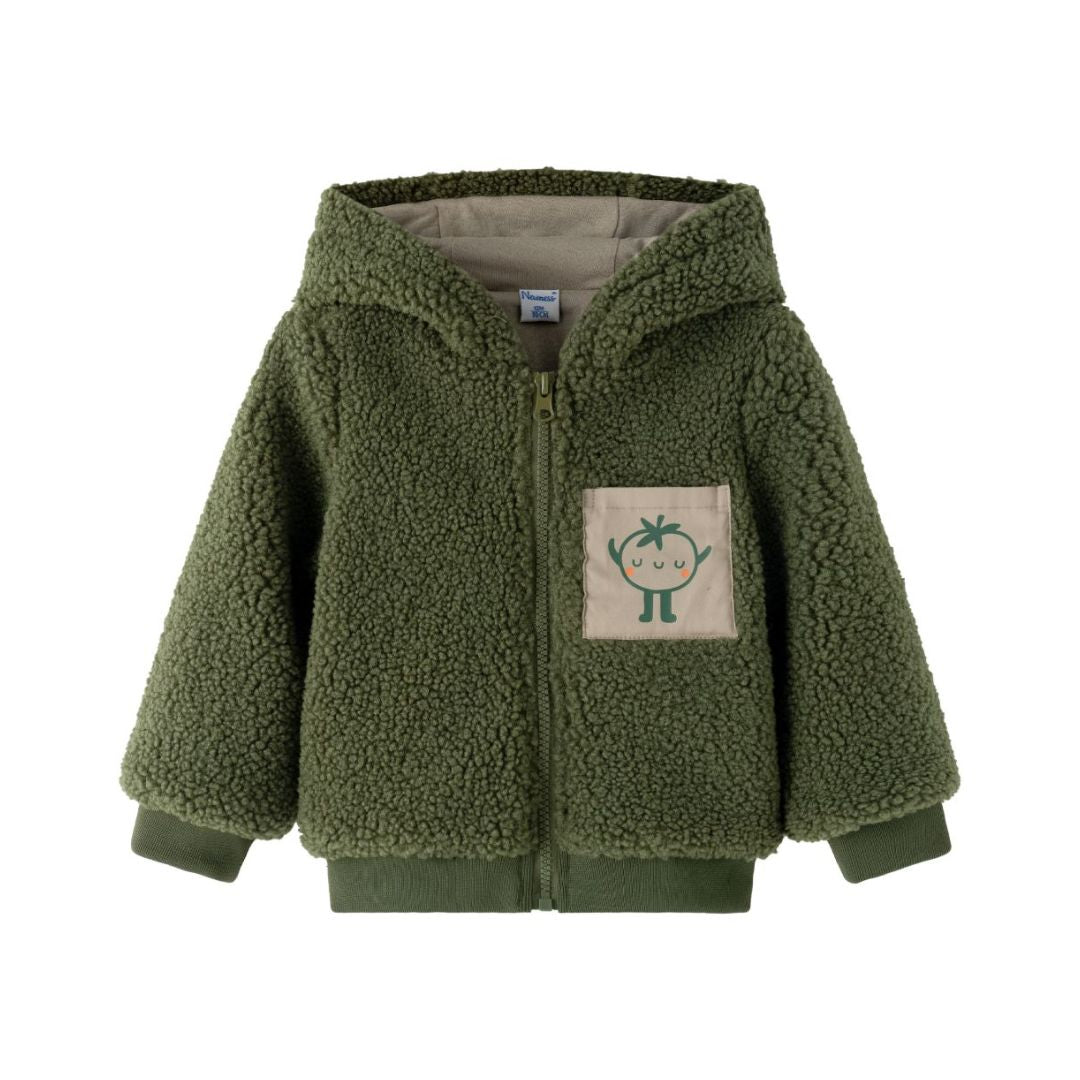 Süße Kapuzenjacke 'Chaqueta' grün