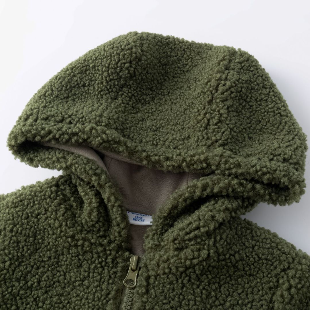 Süße Kapuzenjacke 'Chaqueta' grün