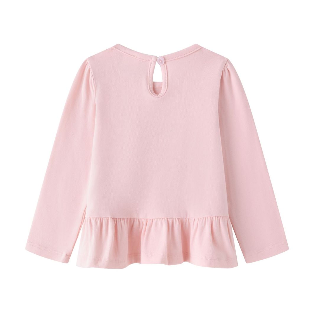 Baby Langarmshirt 'Regenbogendesign'