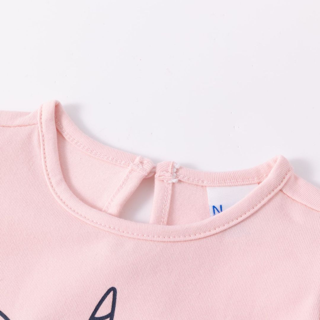 Baby Langarmshirt 'Regenbogendesign'