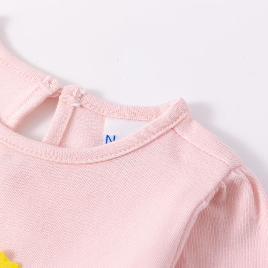 Baby Langarmshirt 'Regenbogendesign'