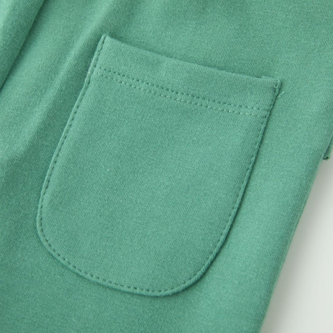 Jeggings mit Rüschen grün