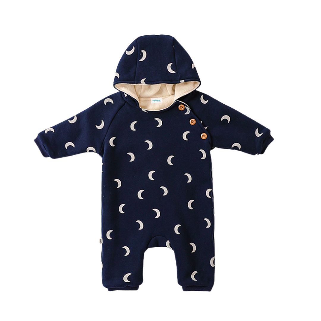 Baby Overall geplüscht 'Luna' blau