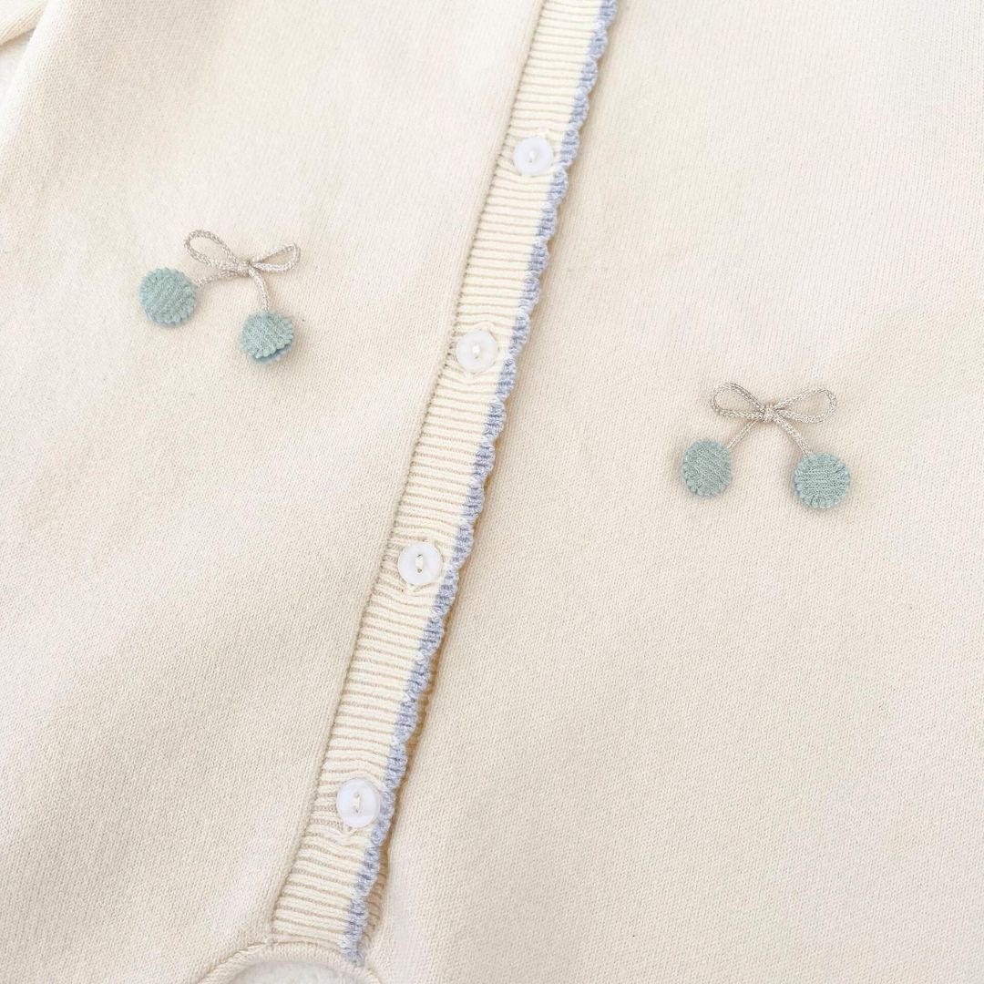 Baby Strampler Langarm Overall mit Applikation