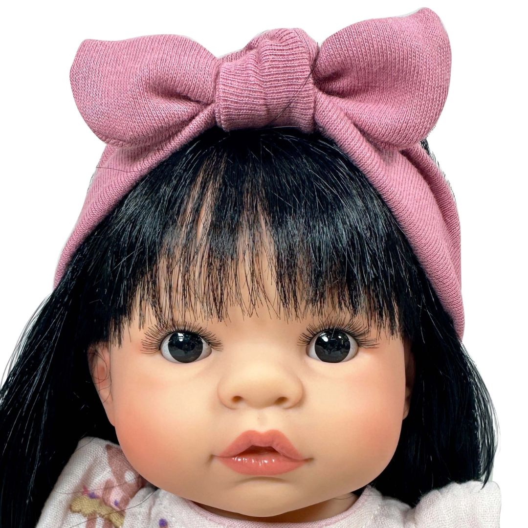 Bewegliche Baby Puppe 'Sakura'