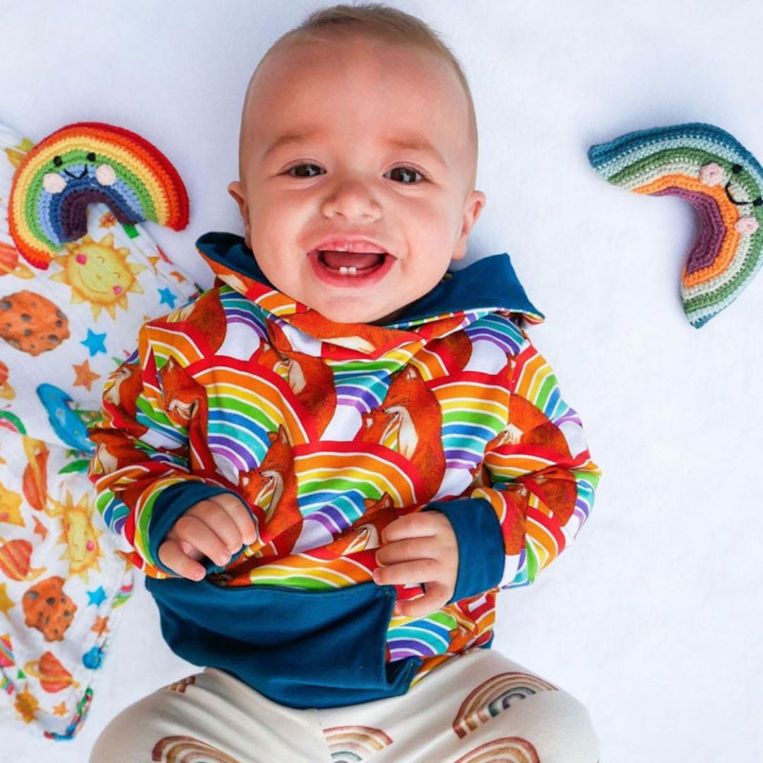 Baby Rassel Regenbogen