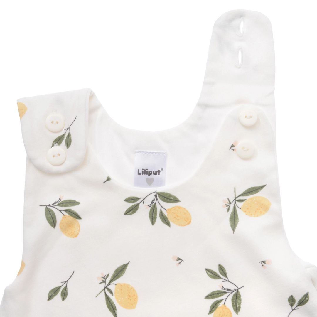 Sommerschlafsack mit Zitronenprint