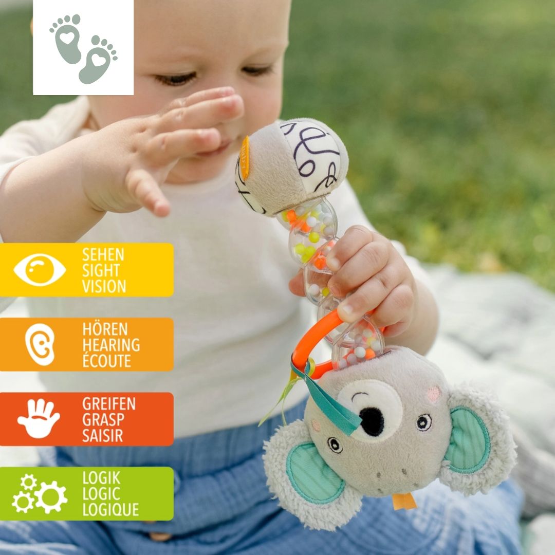Motorik Spiel Regenmacher Koala