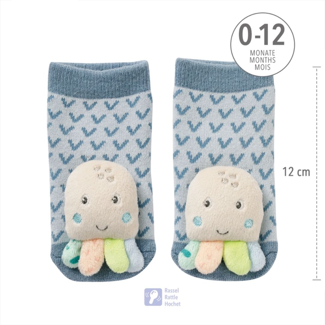 Rasselsocken 'Oktopus'
