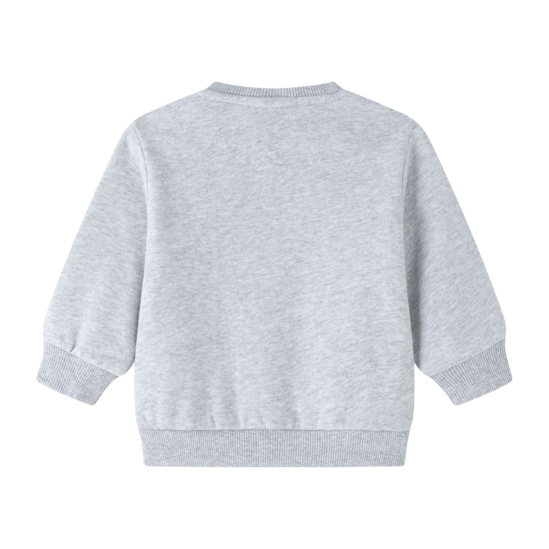 Baby Sweatshirt aus aufgerautem Fleece 'Little Monster'