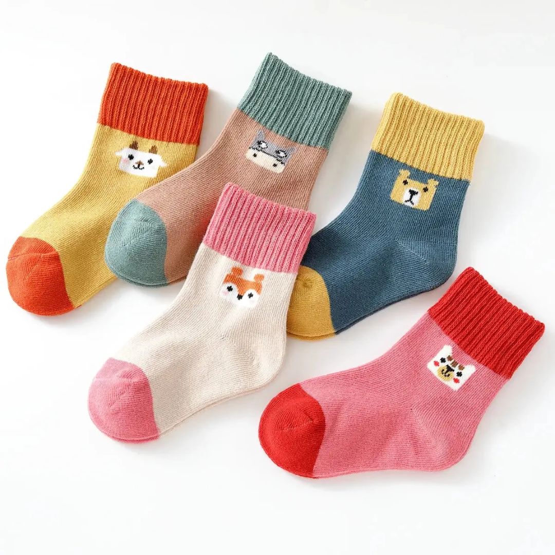 Kinder Socken mit Tiermotiven