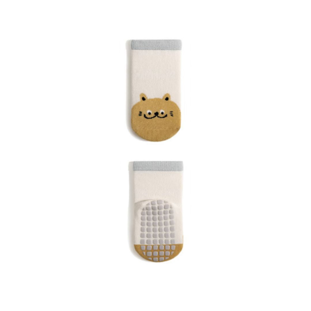 Baby und Kleinkind Stoppersocken Katze