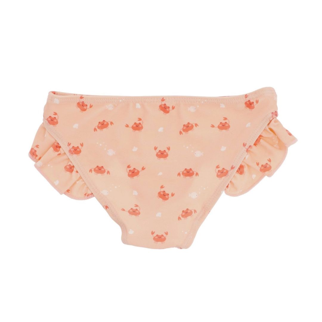 Kinder Bikinihose 'Krabben' korall UPF 50+