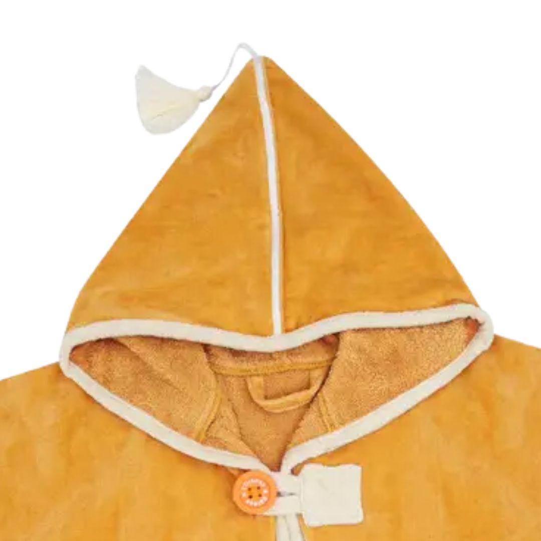 Badecape Poncho für Kinder Katze