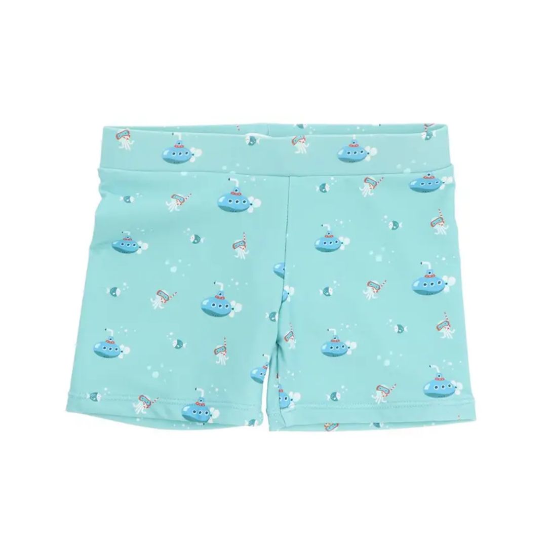 Badehose Short 'U-Boote'blau UPF 50+ (Kopie)