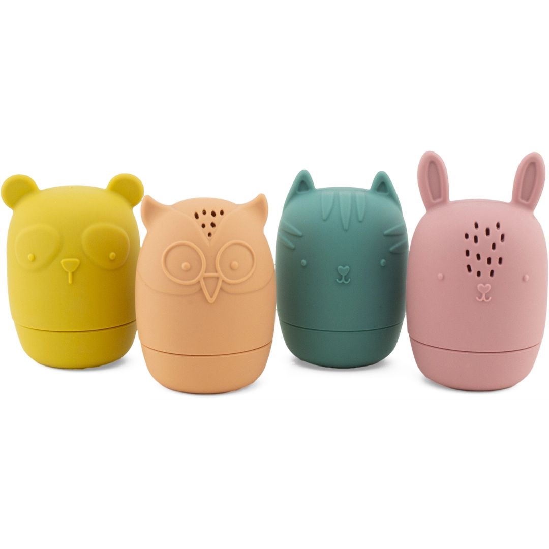 Badewannenspielzeug Spritzende Tiere +4M
